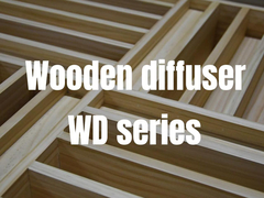Τετράγωνο σχήμα ξύλινο ακουστικό διαχέα QRD με βελτιωμένη διασπορά ήχου για στούντιο
