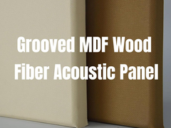 Χωρίς σκόνη υψηλή NRC μαλακό ύφασμα από ίνες ακουστικά πάνελ διακοσμητικά 25mm 50mm πάχος