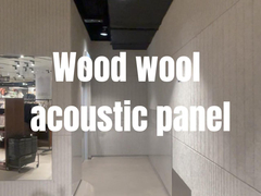 Χρωματιστή Ζωγραφική ξύλινο μαλλί Ακουστικά πάνελ Προσαρμοσμένα σχήματα Διακόσμηση