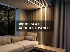 Ακουστικές πλάκες από ξύλο υψηλής πυκνότητας για σύγχρονο χώρο
