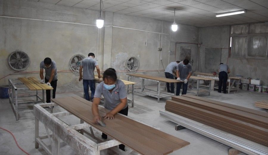 Guangzhou Wuyang Yiguan Acoustic Materials Co., Ltd. γραμμή παραγωγής κατασκευαστή