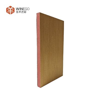 Decorative And Acoustic Micro-perforated Acoustic Panel With Veneer Finish