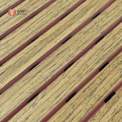 Experience Natural Aesthetics and Superior Acoustics Wooden Groove Panels