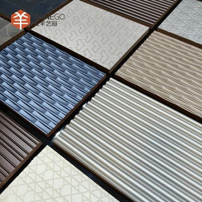 3D κομψές εκτυπωμένα πλακάκια τοίχων για εσωτερικό σχεδιασμό 2400mm